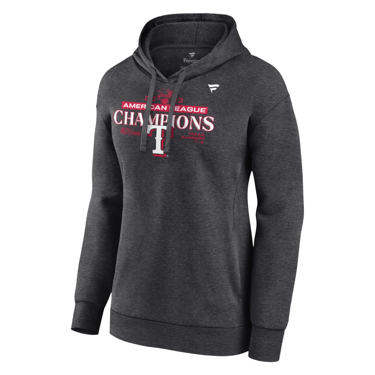 Texas Rangers American League Champions Women's Hoodie